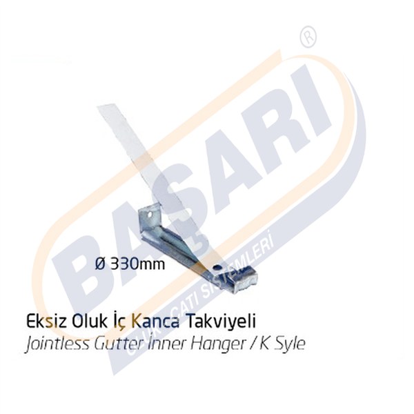 Köşeli Yağmur Oluk Askı Kancaları